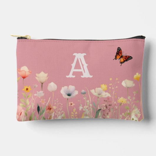  kleuren Waterverf Wildflowers en Monogram Etui (Voorkant)