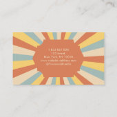 Kleuren weergeven Skateboard Visitekaartje (Achterkant)