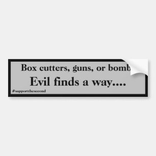  kleurenaambeeld vindt een manier bumpersticker