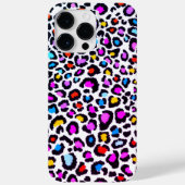 Kleurenafdrukken op luipaard Case-Mate iPhone case (Achterkant)