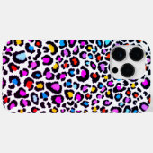 Kleurenafdrukken op luipaard Case-Mate iPhone case (Achterkant (horizontaal))