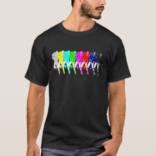 Kleurenbalk Afbeelding afbeelding T-shirt