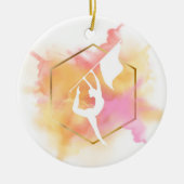  kleurenbalk keramisch ornament (Voorkant)