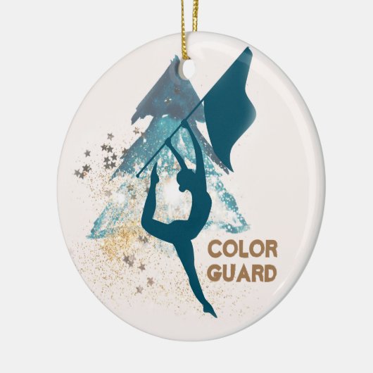  kleurenbalk keramisch ornament (Links)