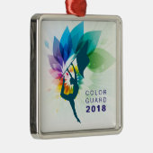  kleurenbalk metalen ornament (Rechts)