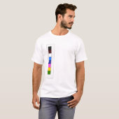 Kleurenbalk T-shirt (Voorkant volledig)