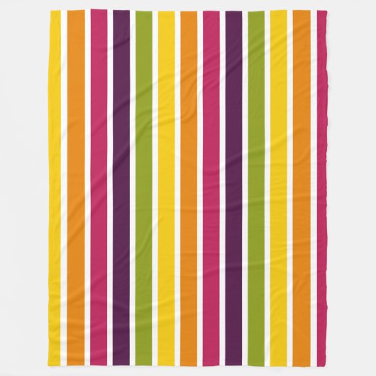 Kleurenband 03 fleece deken (Voorkant)