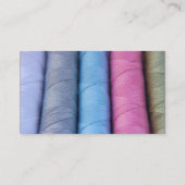 Kleurenband - DK Green - Regels van katoen Visitekaartje (Achterkant)