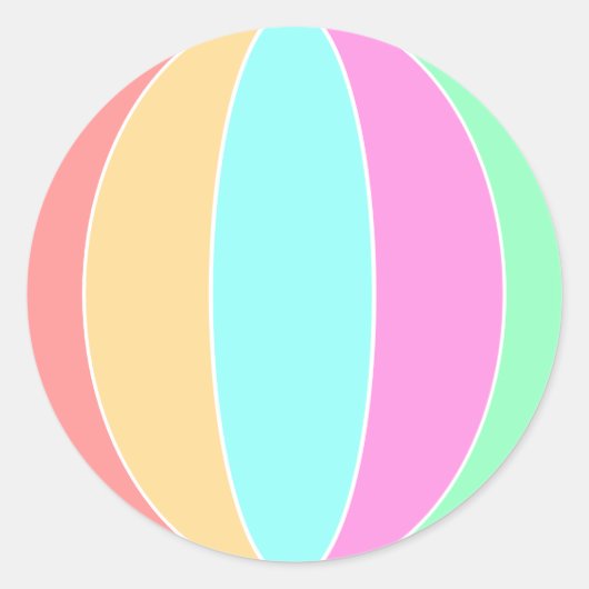 Kleurenband voor pasta ronde sticker (Voorkant)