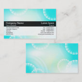 Kleurenband - zwart - Abstract 02 Visitekaartje (Voorkant / Achterkant)