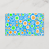 Kleurenband - zwart - Abstract 030413 Visitekaartje (Achterkant)