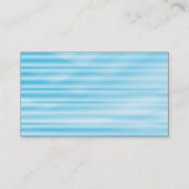 Kleurenband - zwart - blauwe textuur visitekaartje (Achterkant)