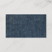 Kleurenband - zwart - oude blauwe jood visitekaartje (Achterkant)