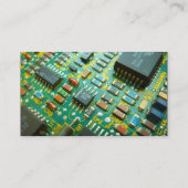 Kleurenband - zwart - schakelkaart visitekaartje (Achterkant)