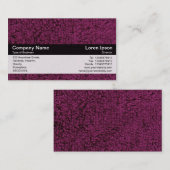 Kleurenband - zwart - woltapijt 02 visitekaartje (Voorkant / Achterkant)