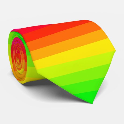 Kleurenbars 02 stropdas (Opgerold)