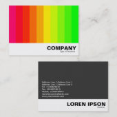 Kleurenbars 02 visitekaartje (Voorkant / Achterkant)