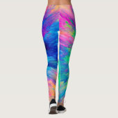 Kleurenbarst Leggings (Achterkant)