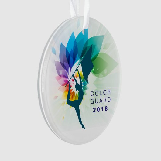 Kleurenbeschermhuls Acrylversiering Ornament (voorkant)