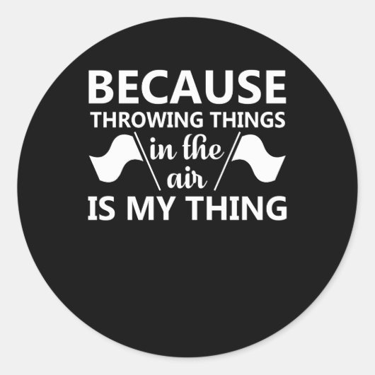 Kleurenbeschermhuls die er niets van maakt ronde sticker (Voorkant)