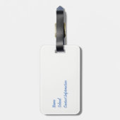 Kleurenbeschermhuls met centrifuge | BAGAGELABEL (Achterkant verticaal)