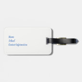 Kleurenbeschermhuls met centrifuge | BAGAGELABEL (Achterkant horizontaal)