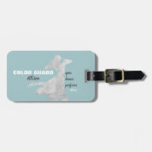 Kleurenbeschermhuls met centrifuge | BAGAGELABEL (Voorkant horizontaal)