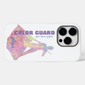 Kleurenbeschermhuls met vlag, zilhouet-afbeelding Case-Mate iPhone case (Achterkant (horizontaal))