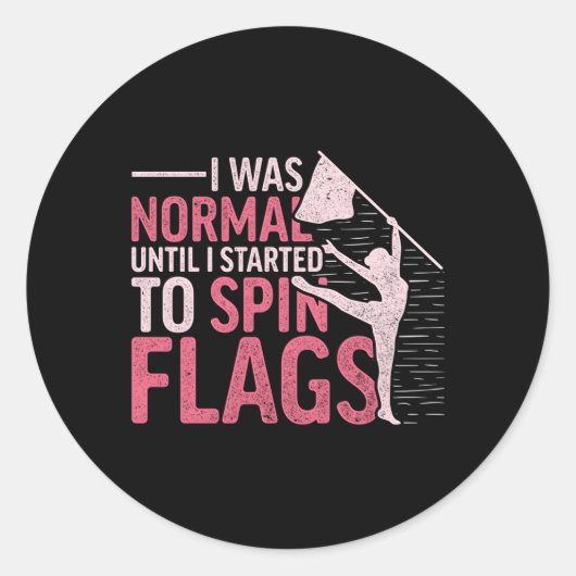 Kleurenbescherming Colorguard Ronde Sticker (Voorkant)