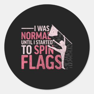 Kleurenbescherming Colorguard Ronde Sticker