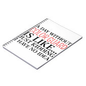 kleurenbescherming notitieboek (Linkerzijde)