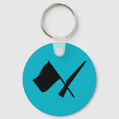 Kleurenbeschermvlag en -riem sleutelhanger (Voorkant)