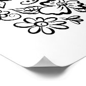 Kleurenblaasjes voor kleurenPoster Poster (Hoek)