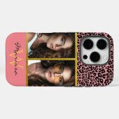 Kleurenblad Afdrukken Foto Collage & Monogram Case-Mate iPhone Case (Achterkant (horizontaal))