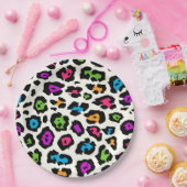 Kleurenblad afdrukken papieren bordje (Feest)