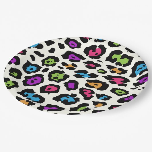 Kleurenblad afdrukken papieren bordje (Gekanteld)