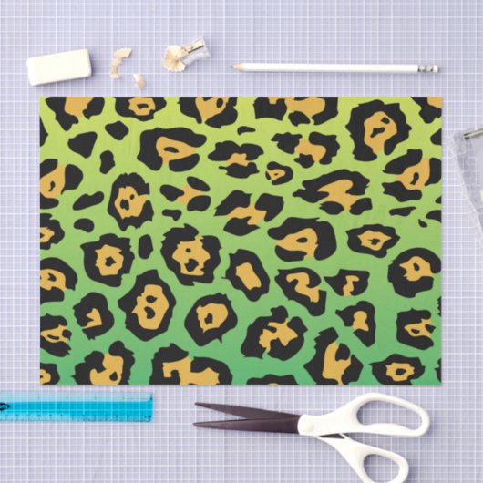 Kleurenblad afdrukken tissuepapier (Craft)