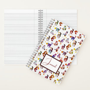 Kleurenblad voor katten notitieboek