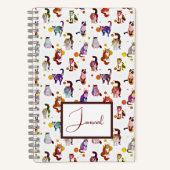 Kleurenblad voor katten notitieboek (Voorkant)