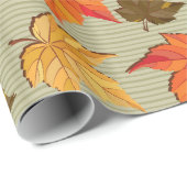 Kleurenblad zonder naadloze patronen cadeaupapier (Rol Hoek)