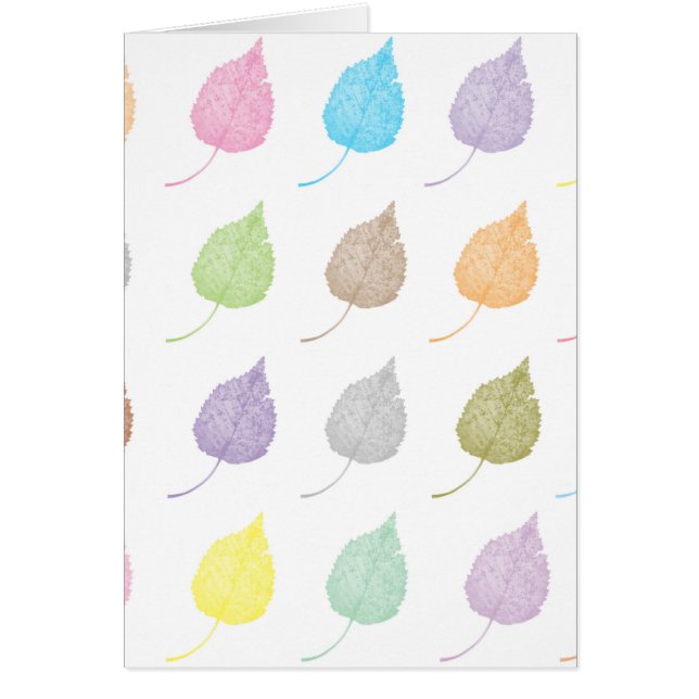 Kleurenbladpatroon (Voorkant)