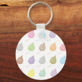 Kleurenbladpatroon Sleutelhanger (Voorkant)