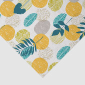 Kleurenbladpatroon Tissuepapier (Detail)