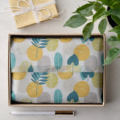 Kleurenbladpatroon Tissuepapier (Geschenk)