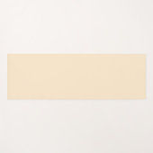 kleurenblanco amandel yogamat (Voorkant (horizontaal))