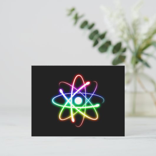 Kleurenblauw Briefkaart (Staand voorkant)