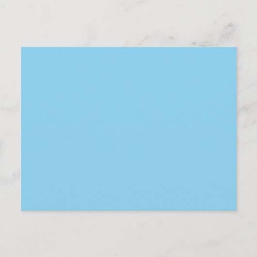 kleurenblauw briefkaart (Voorkant)