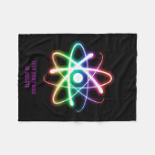 Kleurenblauw | Geek Gifts Fleece Deken (Voorkant (Horizontaal))