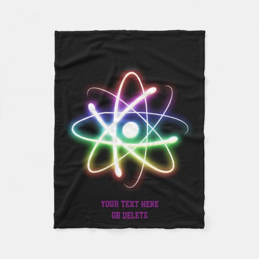 Kleurenblauw | Geek Gifts Fleece Deken (Voorkant)