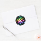 Kleurenblauw | Geek Gifts Ronde Sticker (Envelop)
